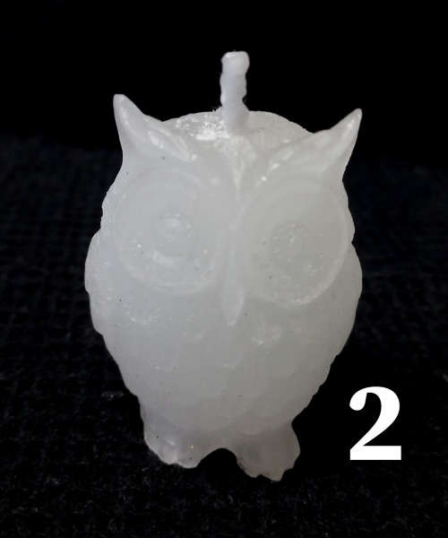 Cute Owl Candles