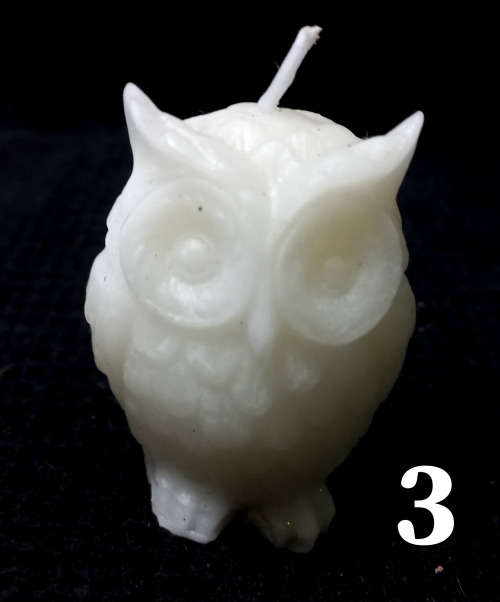 Cute Owl Candles