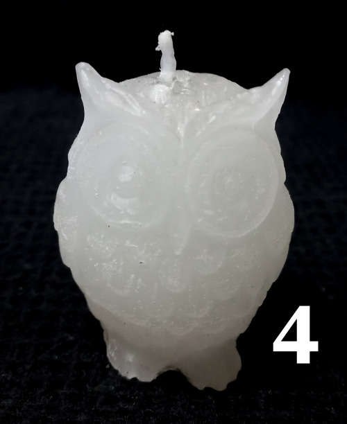 Cute Owl Candles