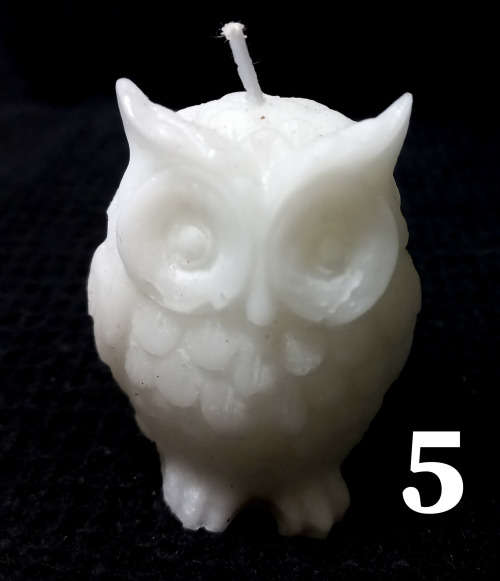 Cute Owl Candles