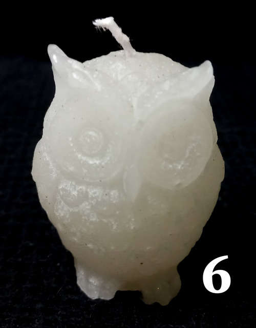 Cute Owl Candles