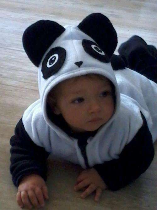 2 - 3 Years Cute Panda Onesie Play Suit! Dress Up, Play, Or Sleep Wear