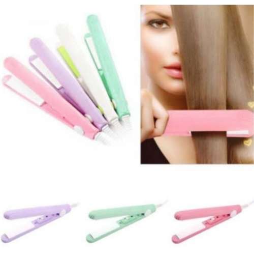 Mini Ceramic Hair Straightener Styling Iron