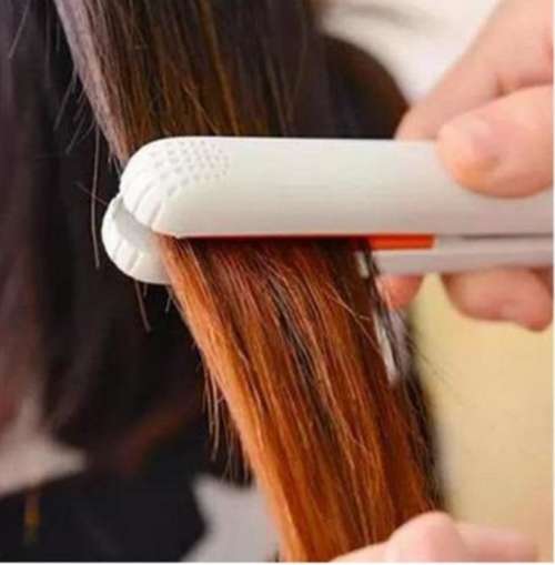 Mini Ceramic Hair Straightener Styling Iron