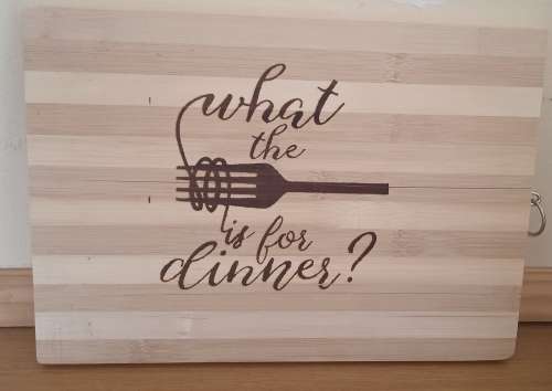 Bamboo Engraved Cutting Board