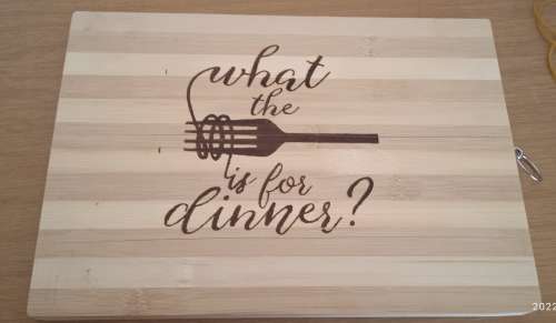 Bamboo Engraved Cutting Board