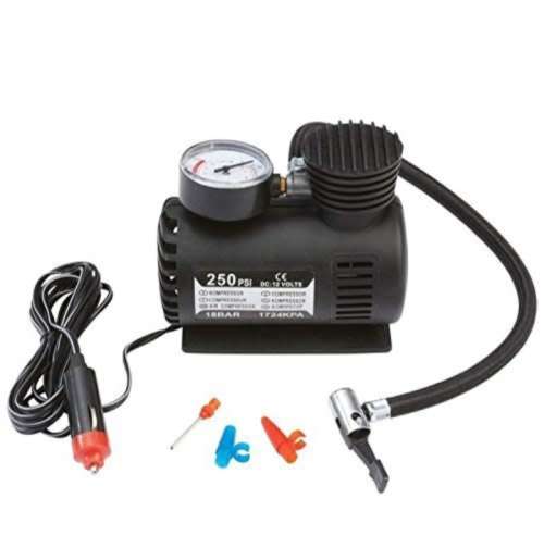 Portable 12V 250 PSI Electric Car Tyre Air Compressor