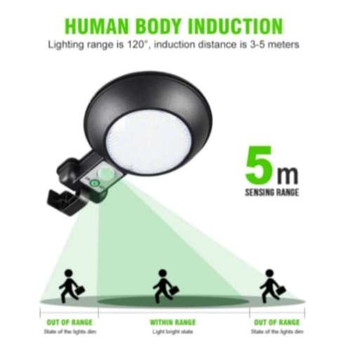 Outdoor Solar Light Waterproof Human Body Induction Multi-Mode Solar Lamp Street Light