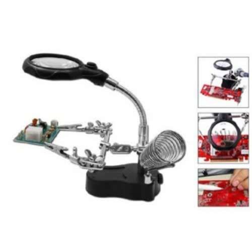 Magnifying Glass LED Light With Soldering Stand