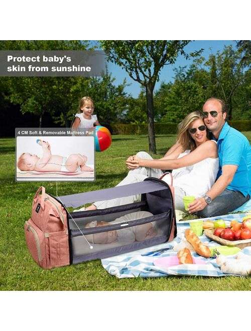 Crib Nappy bag all in 1