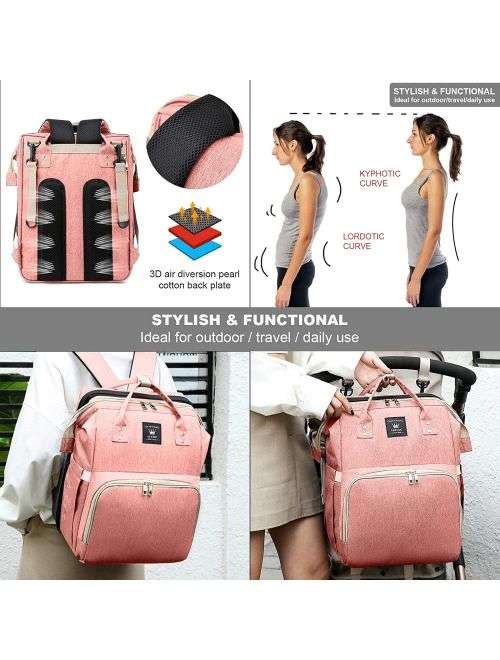 Crib Nappy bag all in 1