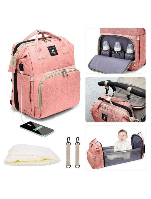 Crib Nappy bag all in 1