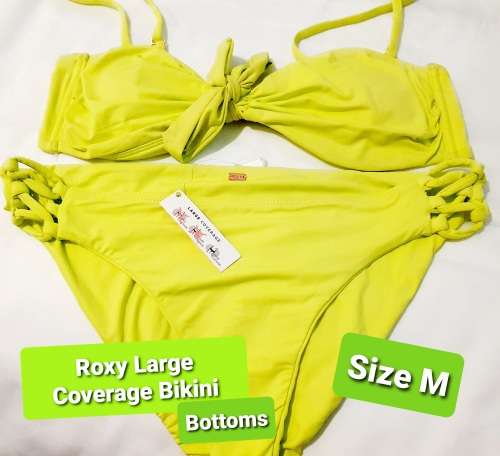 ROXY Limegreen 2pc Bkini Set Size M