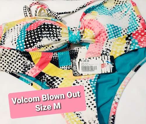 Volcom Blown Out 2pc Bikini Set Size M