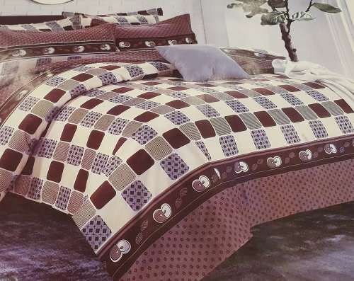 6pc Printed Duvet Cover Set (Queen)