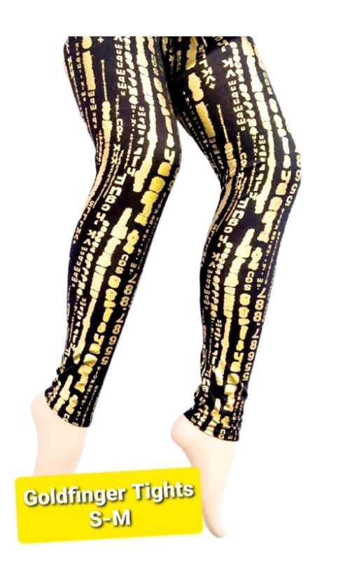 Ladies GOLDFINGER Tights (S-M)