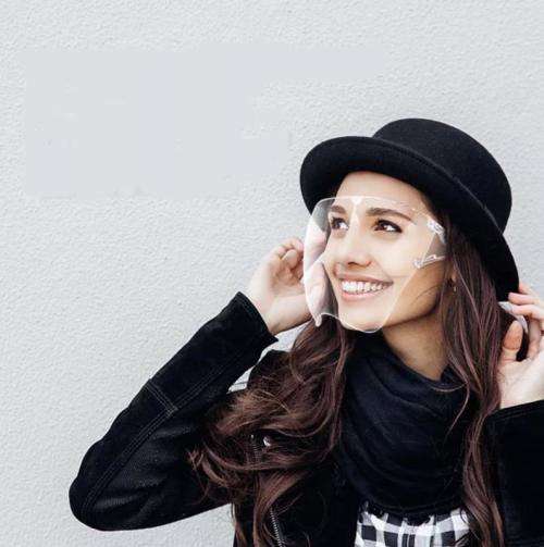 Anti Fog Full Face Shield Mask with glasses and eye shield