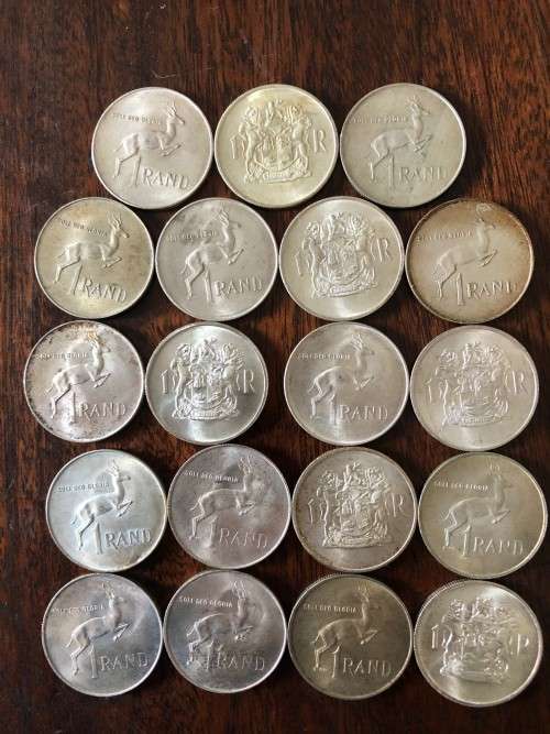 Silver 1 Rand x 19