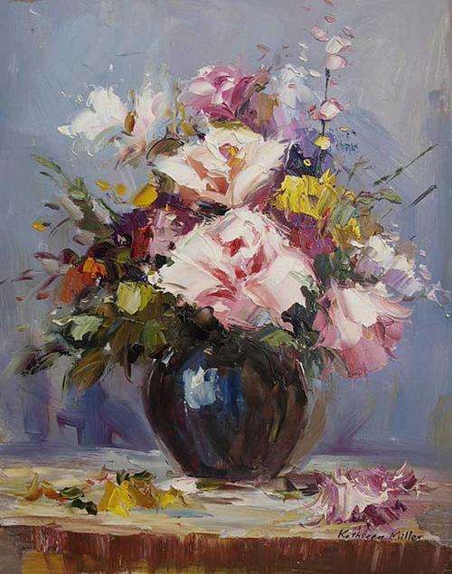 Original Oil painting on canvas 30x40cm : by Kathleen Miller