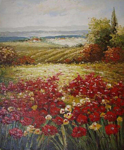 Original Oil painting on canvas 50x60 cm by Barry