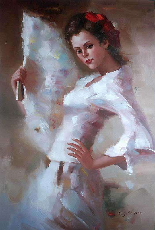 Original Oil painting on canvas 60x90cm : by Jory Simpson