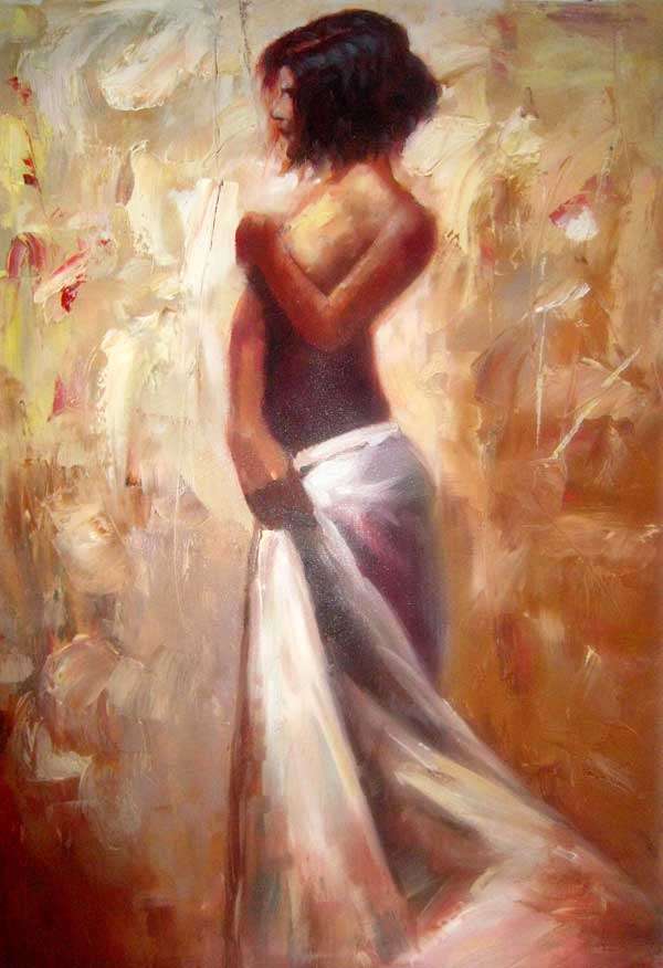 Original Oil painting on canvas 50x75 cm by  Caleb