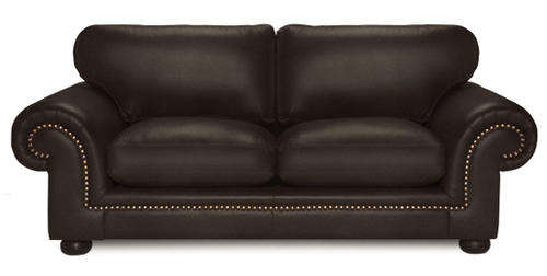 2 Seater Coricraft Leather Afrique Milano Mocca Couch for Sale