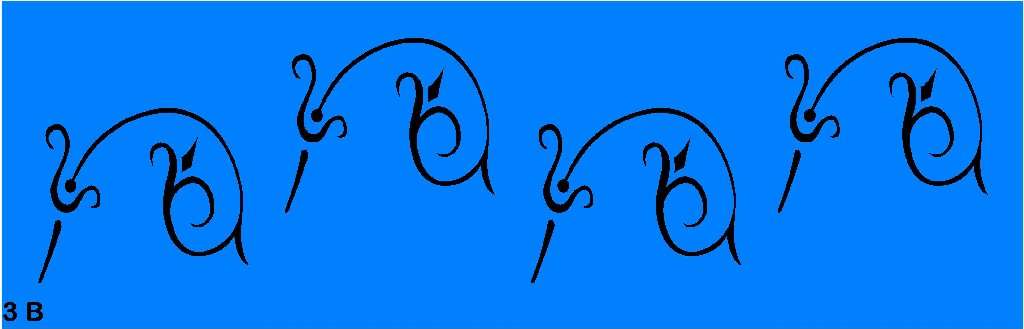 Border Stencil Scroll 3