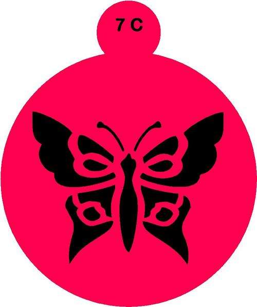 Cake Stencil Butterfly