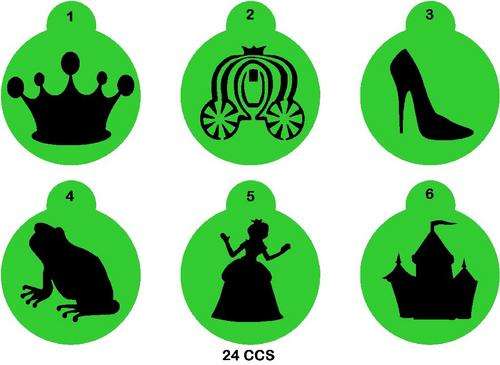 Cupcake Stencil Set Princess
