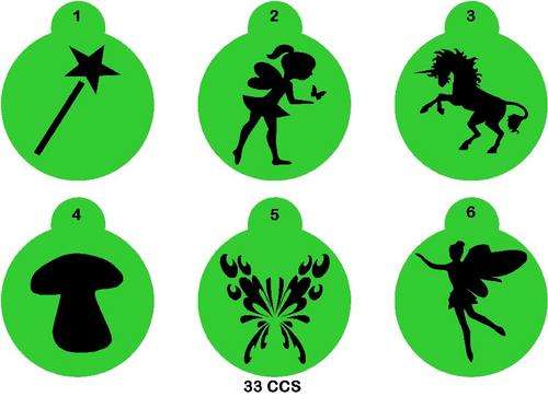 Cupcake Stencil Set Fairy