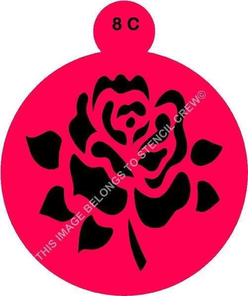 Cake Stencil Flower 1
