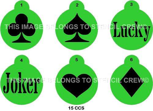 Cupcake Stencil Set Cards