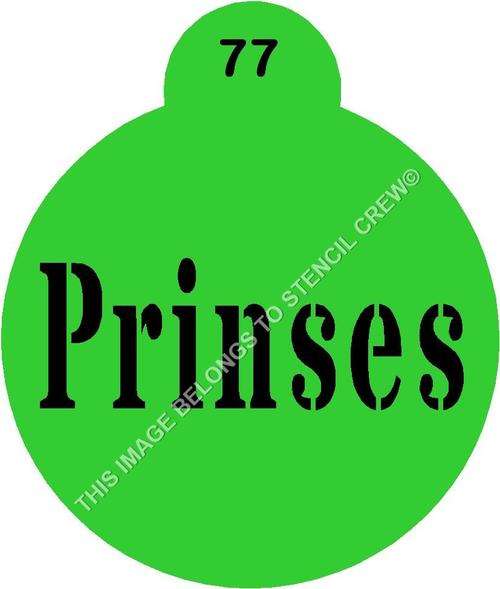 Cupcake Stencil Prinses