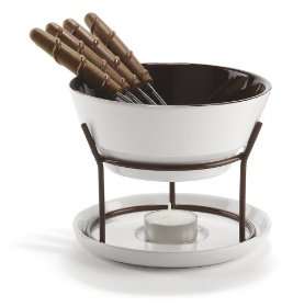 CHOCOLATE FONDUE SET - 8 PIECE
