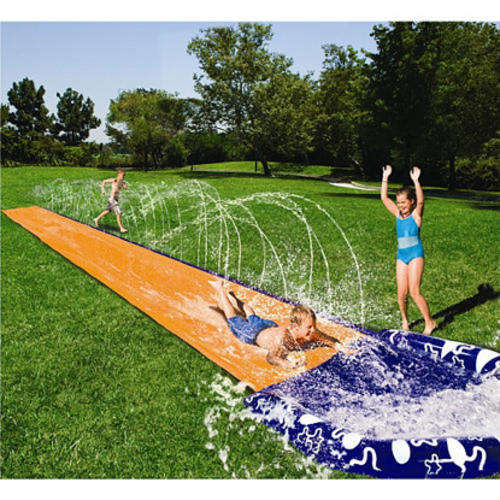 BANZAI SOAK 'N SPLASH WATER SLIDE PLUS BODY BOARD