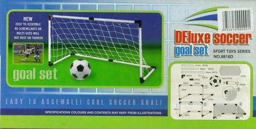 DELUXE SOCCER GOAL SET - A MUST HAVE FOR EVERY BOY