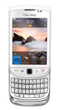 BLACKBERRY TORCH 9800 WHITE - ALL ORIGINAL ACCESSORIES