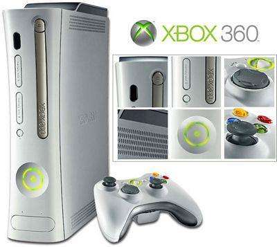 Xbox 360 with one control, Intercooler and 10 games