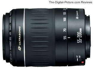 Canon EF 55-200mm f/4.5-5.6 II USM Lens