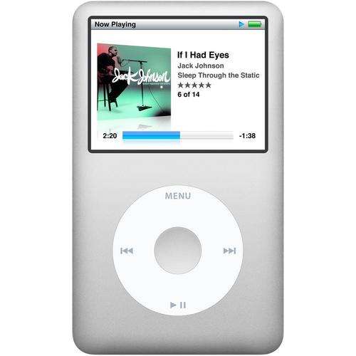 APPLE IPOD CLASSIC 80GB SLIM LINE - HOLDS 20,000 SONGS!