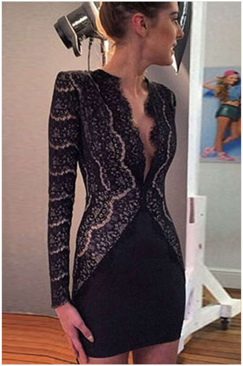 !!! NEW ARRIVED!!! BEAUTIFUL LONG SLEEVE DRESS/ PARTY DRESS IN SIZE S