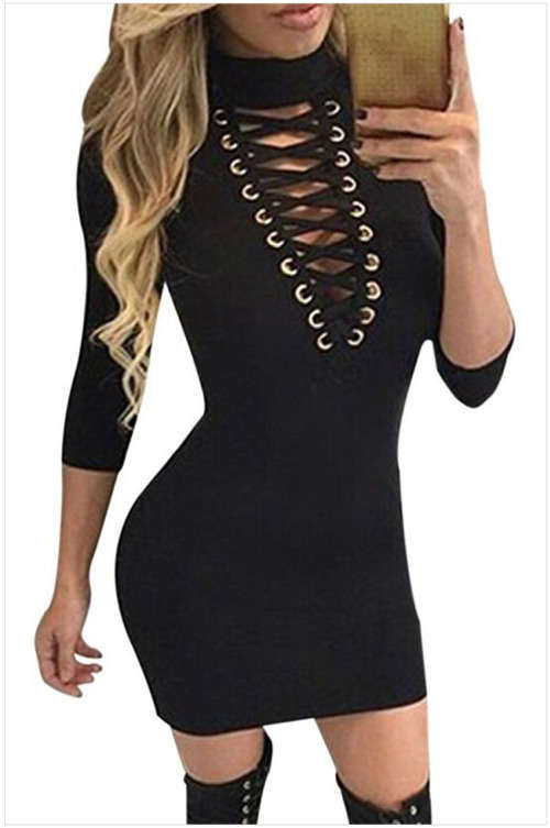 !!! NEW ARRIVED!!! SEXY BLACK DRESS/ PARTY DRESS IN SIZE M,L