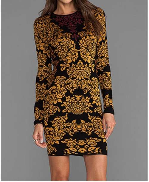 BEAUTIFUL LONG SLEEVE DRESS/ PARTY DRESS IN SIZE M,L
