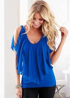 !!! NEW ARRIVED!!! FASHIONABLE TOP IN SIZE S TO XL