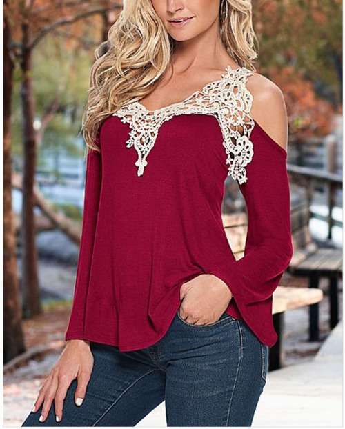 !!! NEW ARRIVED!!! FASHIONABLE LONG SLEEVE TOP IN SIZE 32 TO 36