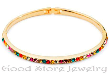 BEAUTIFUL COLORED SWAROVSKI BRACELET