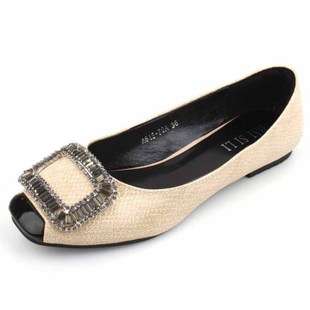 Elegant Shoes in Black and Apricot