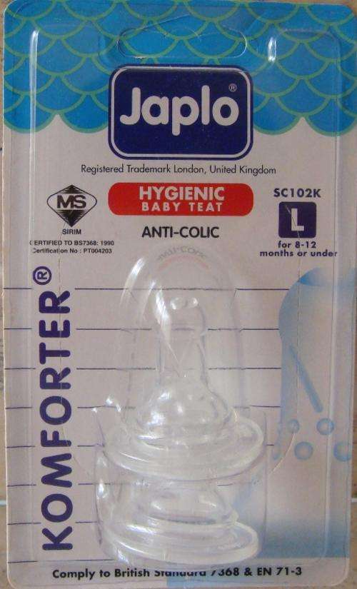 Japlo Anti-Colic Komforter Nipples