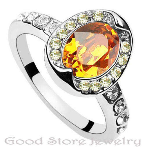STUNNING CITRINE RING ***SIZE 7